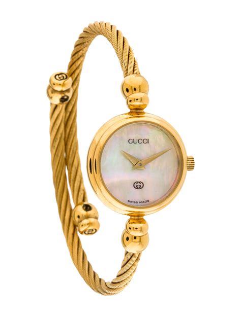 gucci rope bangle watch|Gucci bangle watches for women.